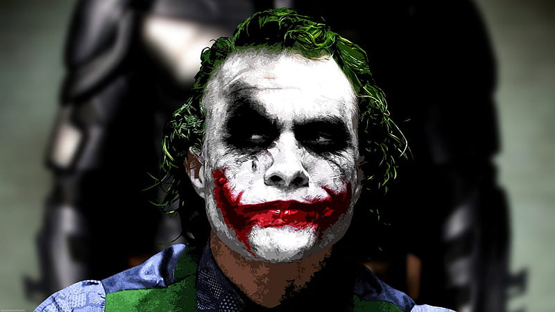Joker Heath Ledger The Dark Knight 4K Wallpaper iPhone HD Phone #4010h