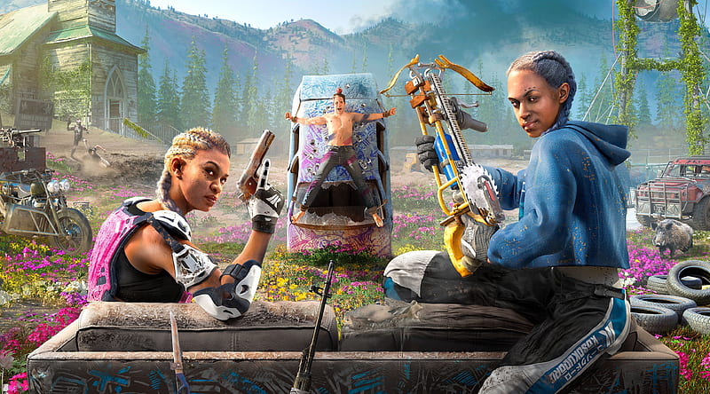 Far Cry New Dawn Ultra, Games, Far Cry, background, Farcry, Shooter, videogame, 2019, newdawn, HD wallpaper