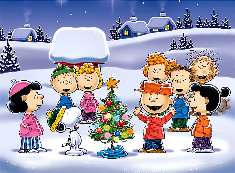 All Around the Christmas Tree F2Cmp, Charlie Brown, Christmas, Charles  Schulz, HD wallpaper | Peakpx