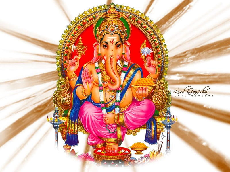 Pillayar, lord, elephant, god, HD wallpaper