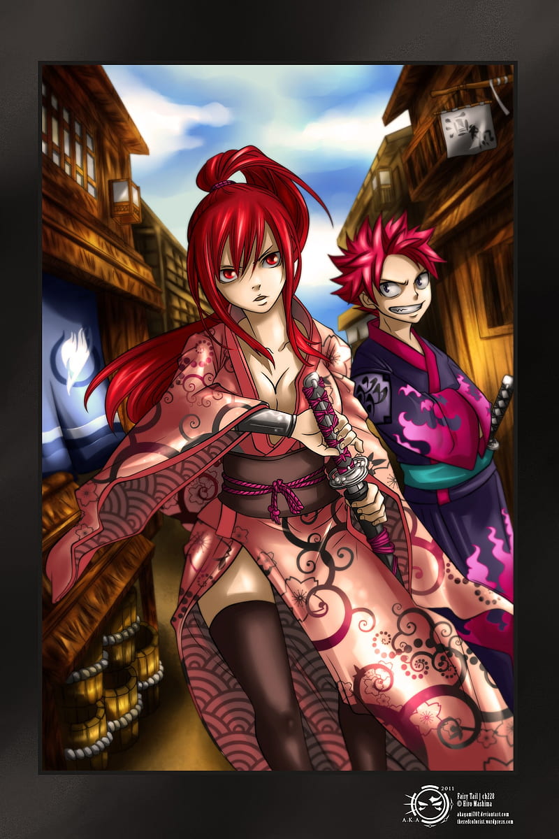 Erza Scarlet Wendy Marvell Fairy Tail Anime fairy tail fictional  Character cartoon png  PNGEgg