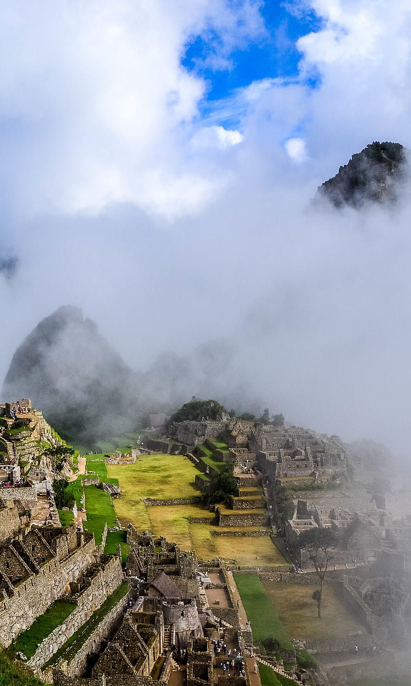 Macchu Picchu, peru, HD phone wallpaper