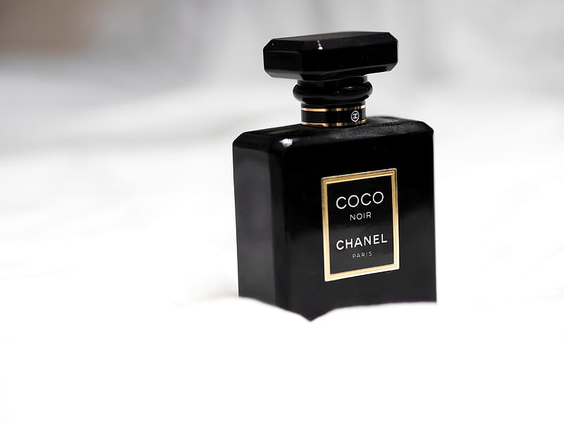 black and gold perfume bottle, HD wallpaper