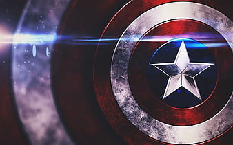 Captain America Shield, captain-america, movies, super-heroes, HD wallpaper