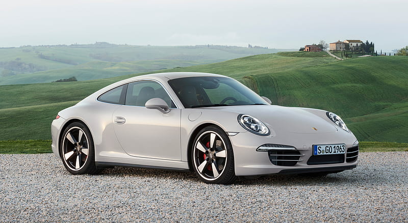 2013 Porsche 911 50th Anniversary Edition - Front , car, HD wallpaper