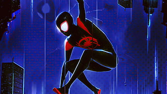 Spiderman Miles Minimalism, spiderman, superheroes, artwork, artist, HD ...