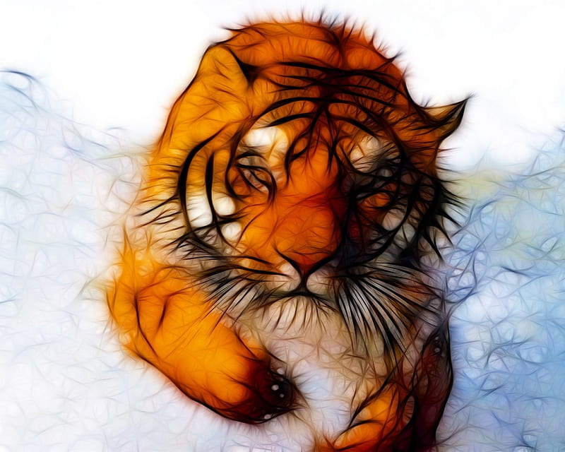 Hd Tiger Abstract Wallpapers Peakpx