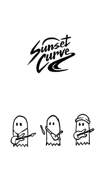 Sunset Curve Ghost Wallpaper - I Sunset Curve Ified My Laptop A Bit