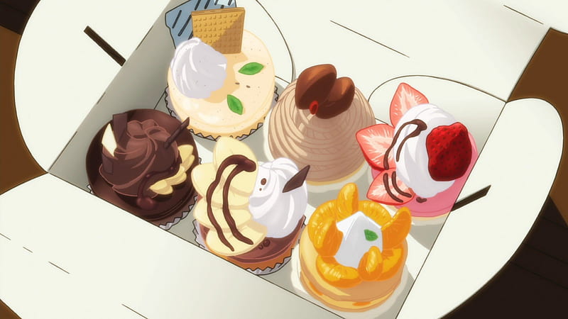 ♡ Cake ♡, cake, pretty, item, object, strawberry, orange, chocolate, hungry, bonito, sweet, fruit, nice, anime, beauty, delicious, lovely, food, items, anime food, obhects, cute, kawaii, cream, HD wallpaper