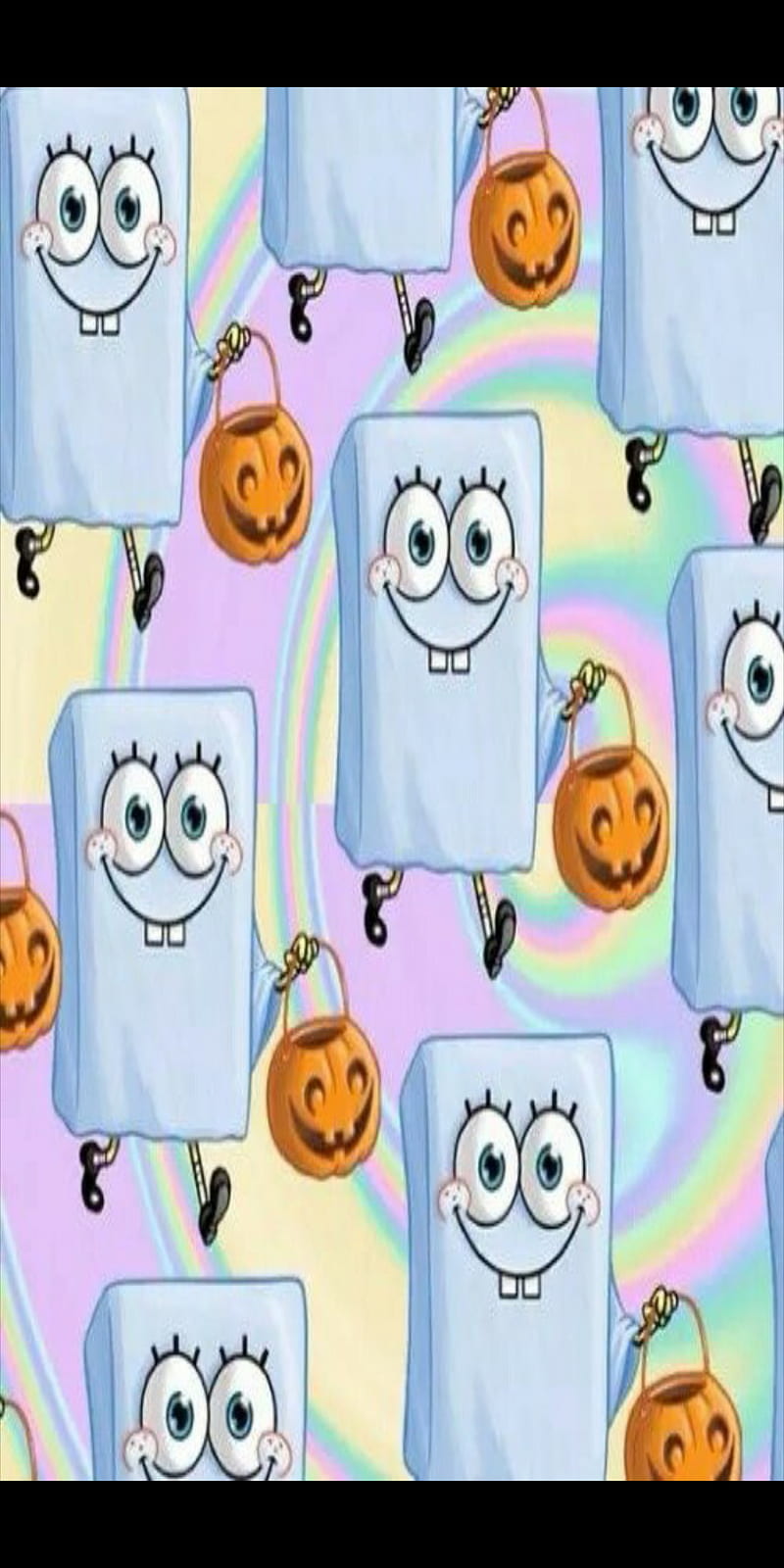 spongebob squarepants halloween wallpaper