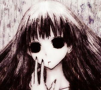 destruction  Gothic anime Japanese horror Anime art