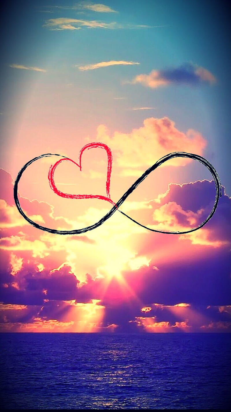 infinity, corazones, love, HD phone wallpaper