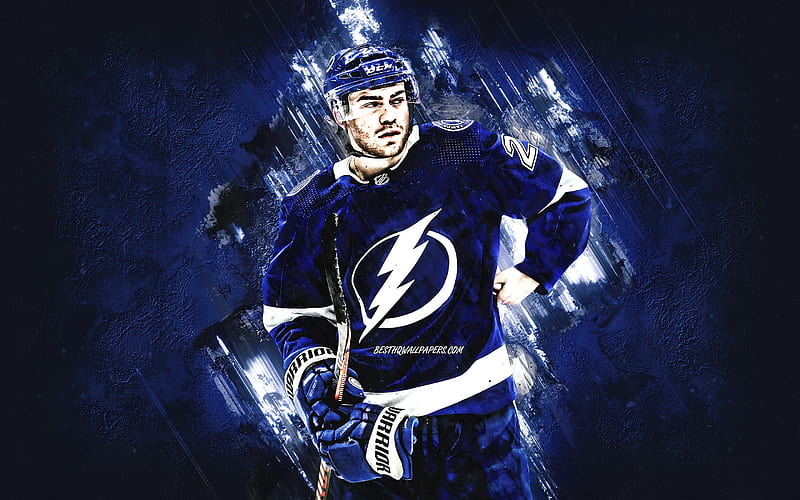 Download Hockey Players Tampa Bay Lightning Wallpaper