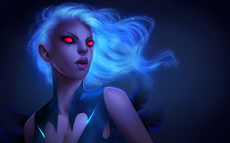 Vengeful Spirit Fantasy Girl