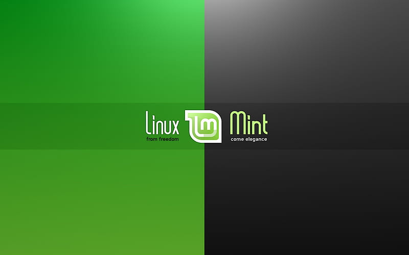 mint-linux system background, HD wallpaper
