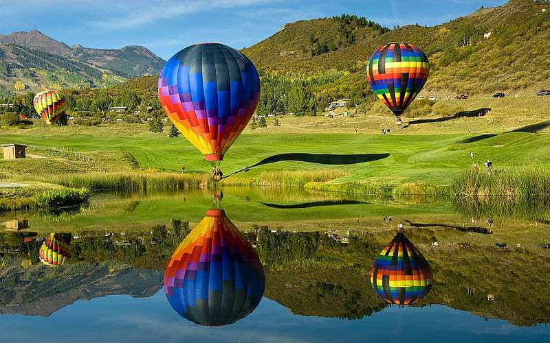 hot air balloons-Nature, HD wallpaper