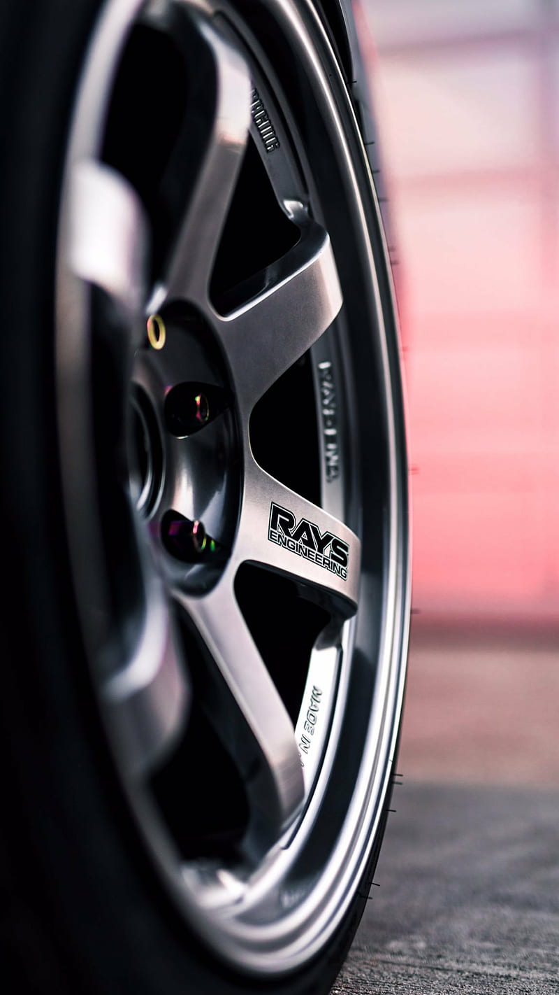 RAYS wheel, black, car, carbon, gold, new, esports, supercar, HD phone  wallpaper | Peakpx