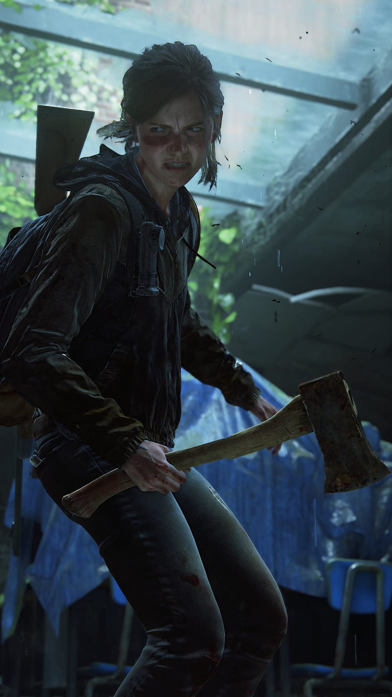 Live wallpaper Ellie is ambushed in The Last of Us 2 / download from  VSThemes