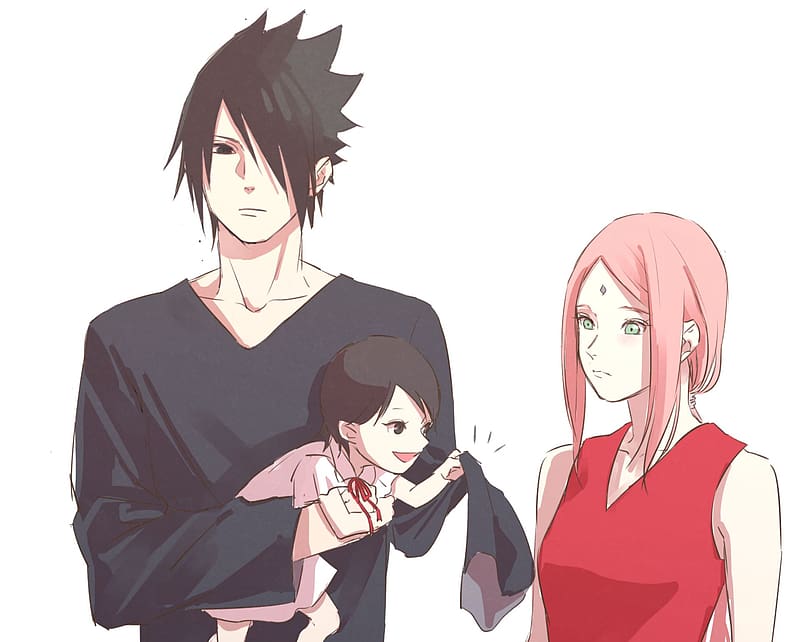 Anime, Naruto, Sasuke Uchiha, Sakura Haruno, Sarada Uchiha, Boruto, HD ...