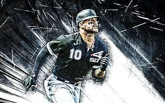 Download Yoan Moncada With Face Paint Wallpaper