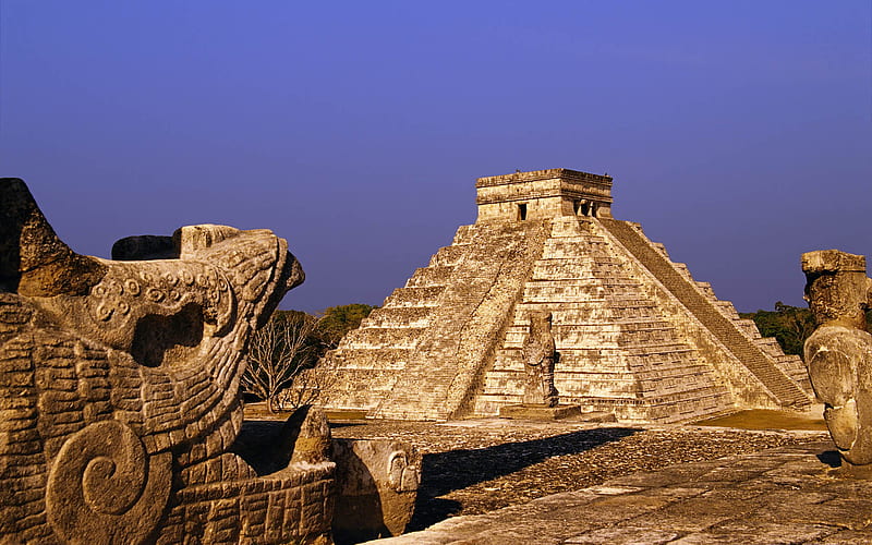 Aztec Pyramid, pyramid, aztec, HD wallpaper