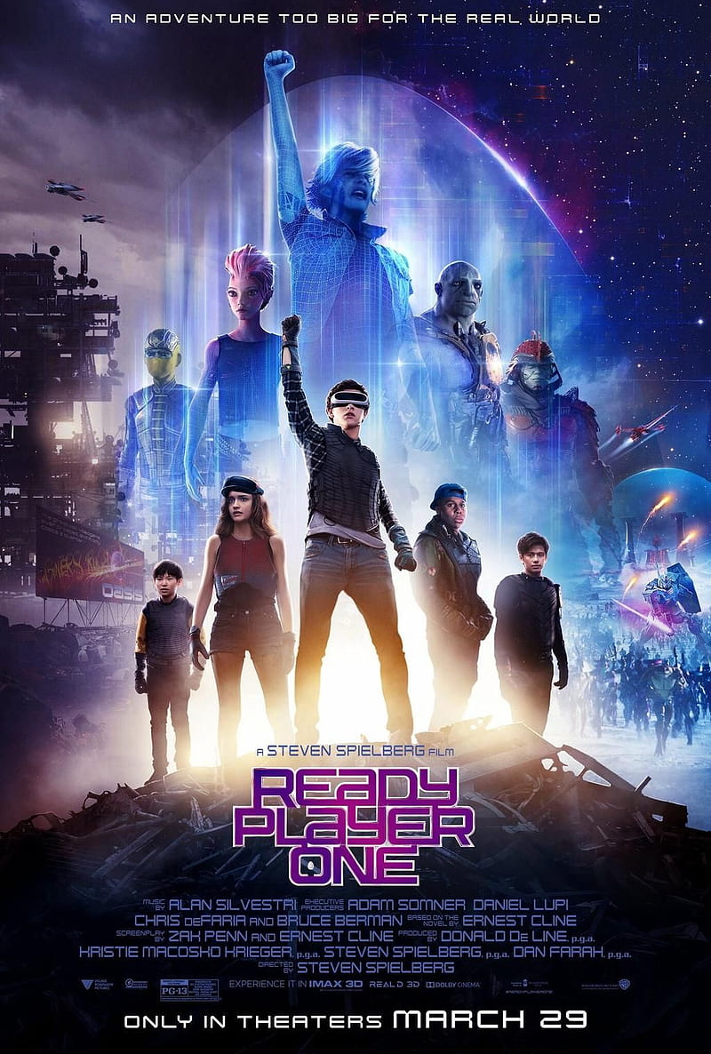 RP1 Poster, movie poster, ready player one, HD phone wallpaper