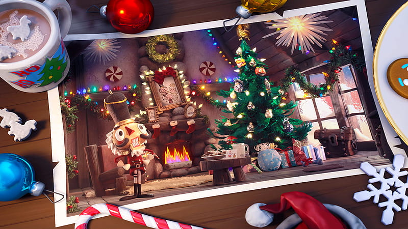 Fortnite Christmas Wallpapers  Top Free Fortnite Christmas Backgrounds   WallpaperAccess