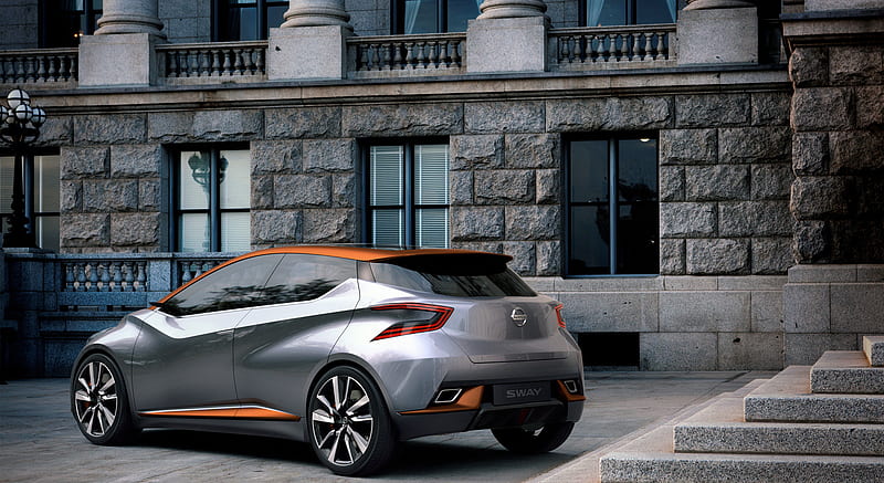 2015 Nissan Sway Concept - Rear , car, HD wallpaper