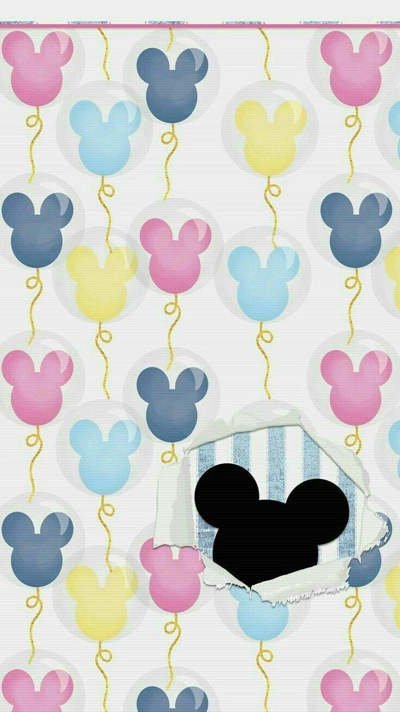 Balloons, birtay, disney, mickey, party, theme, HD phone wallpaper | Peakpx