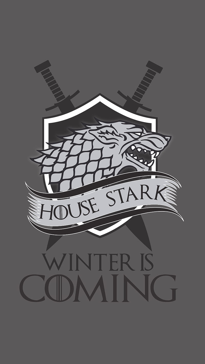 House Stark Banner Wallpaper - Download to your mobile from PHONEKY