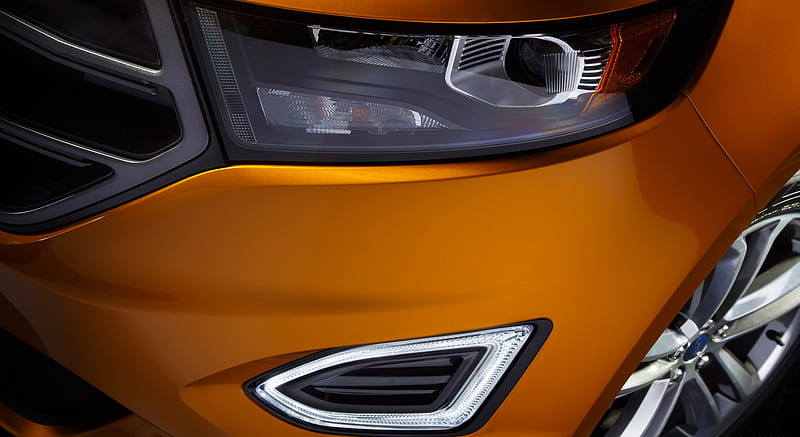 2015 Ford Edge Sport - Headlight, car, HD wallpaper | Peakpx