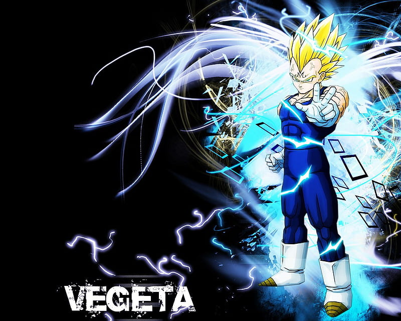 Download Vegeta Super Saiyan 2 Unleashing His Power Wallpaper