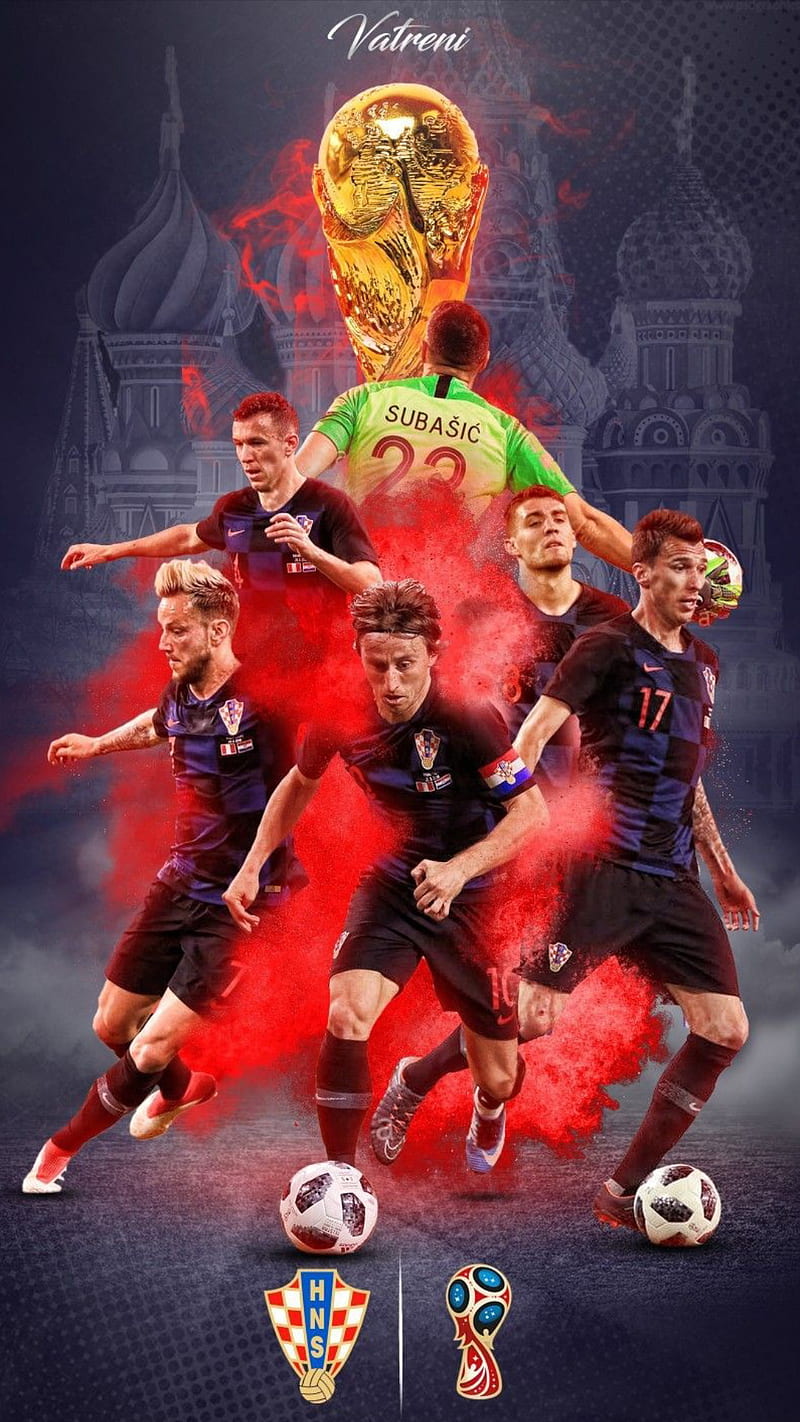 Croatia, croatian, football, national, players, soccer, team, HD phone wallpaper