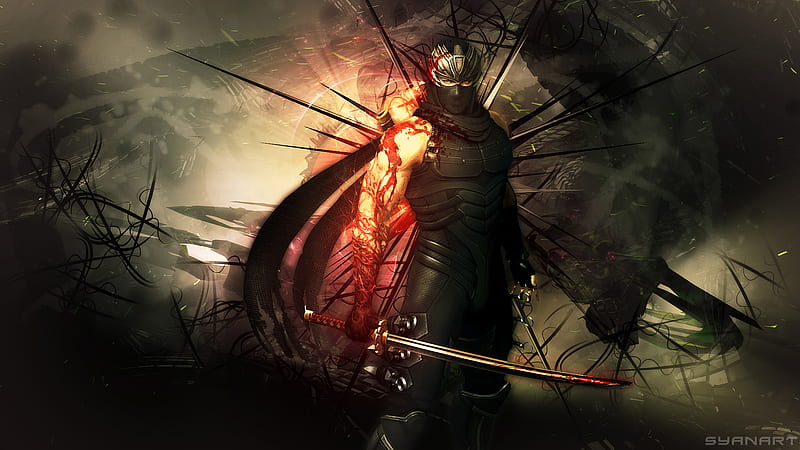 Katana Ninja Ryu Hayabusa Ninja Gaiden 3 Razor's Edge, HD wallpaper