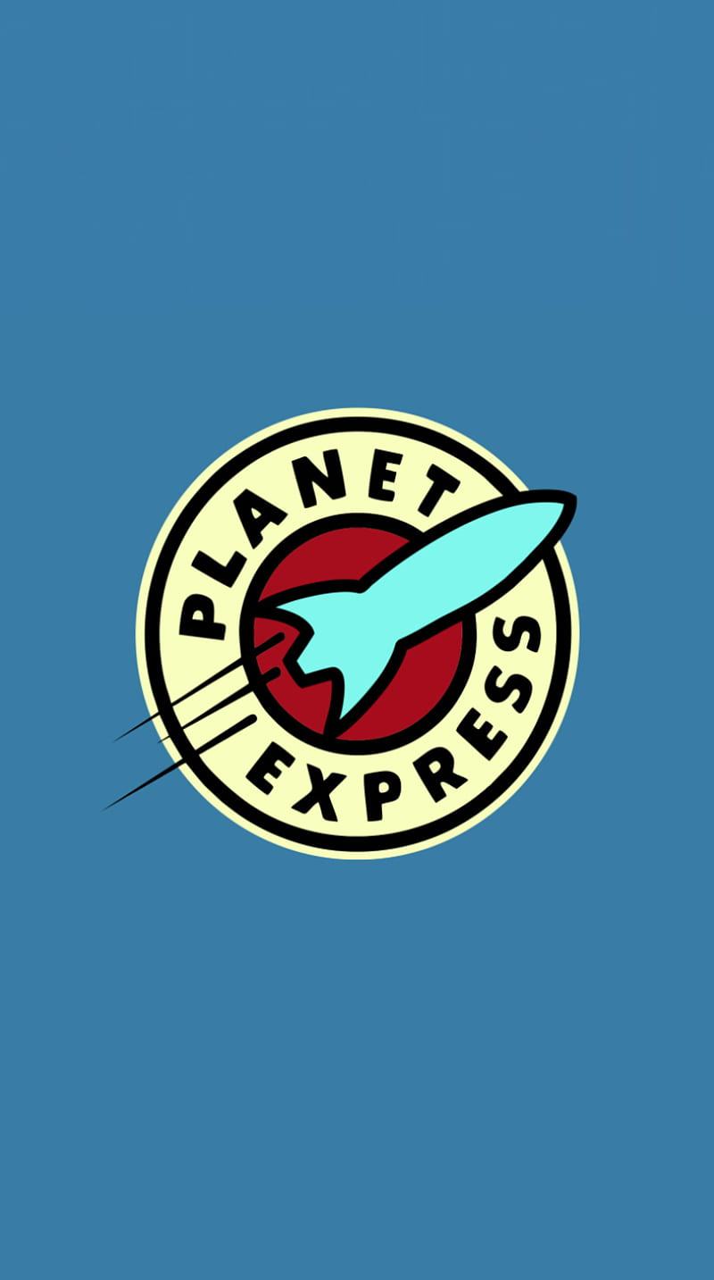 Planet Express, bender, comedy, funny, futurama, future, logo, rv, tv show, HD phone wallpaper