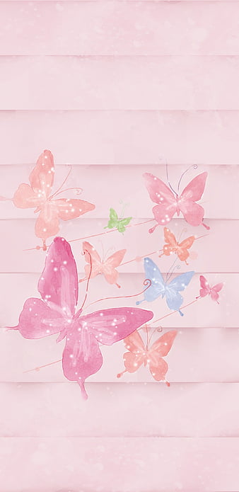 ButterflyPastal, butterfly, butterflies, bonito, pretty, girly, pink, HD  phone wallpaper | Peakpx