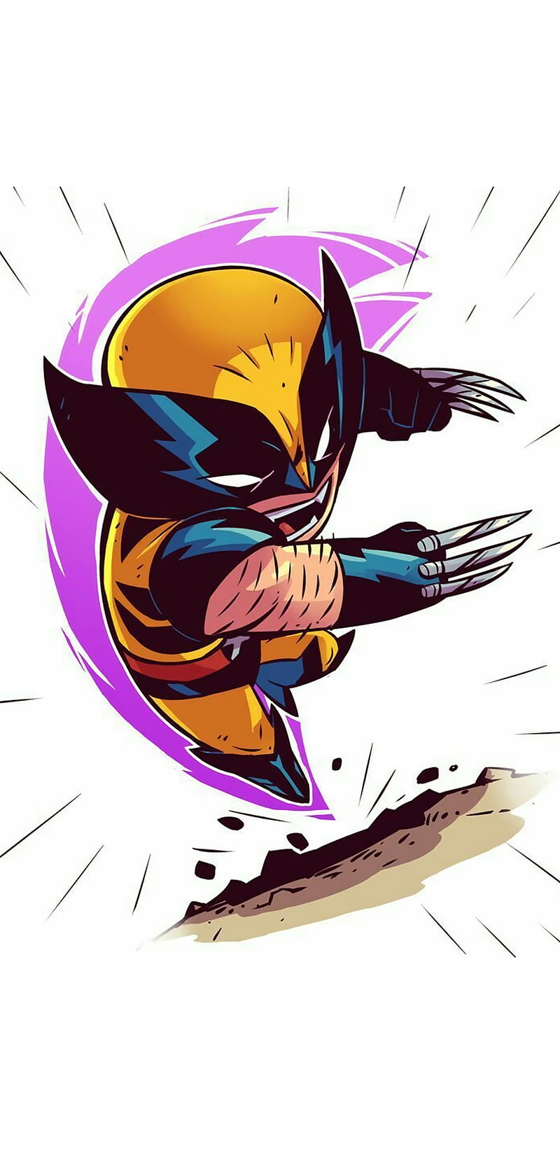 Wolverine Baby Art, cartoon, drawing, little, marvel, steamroom, toon,  xmen, HD phone wallpaper | Peakpx