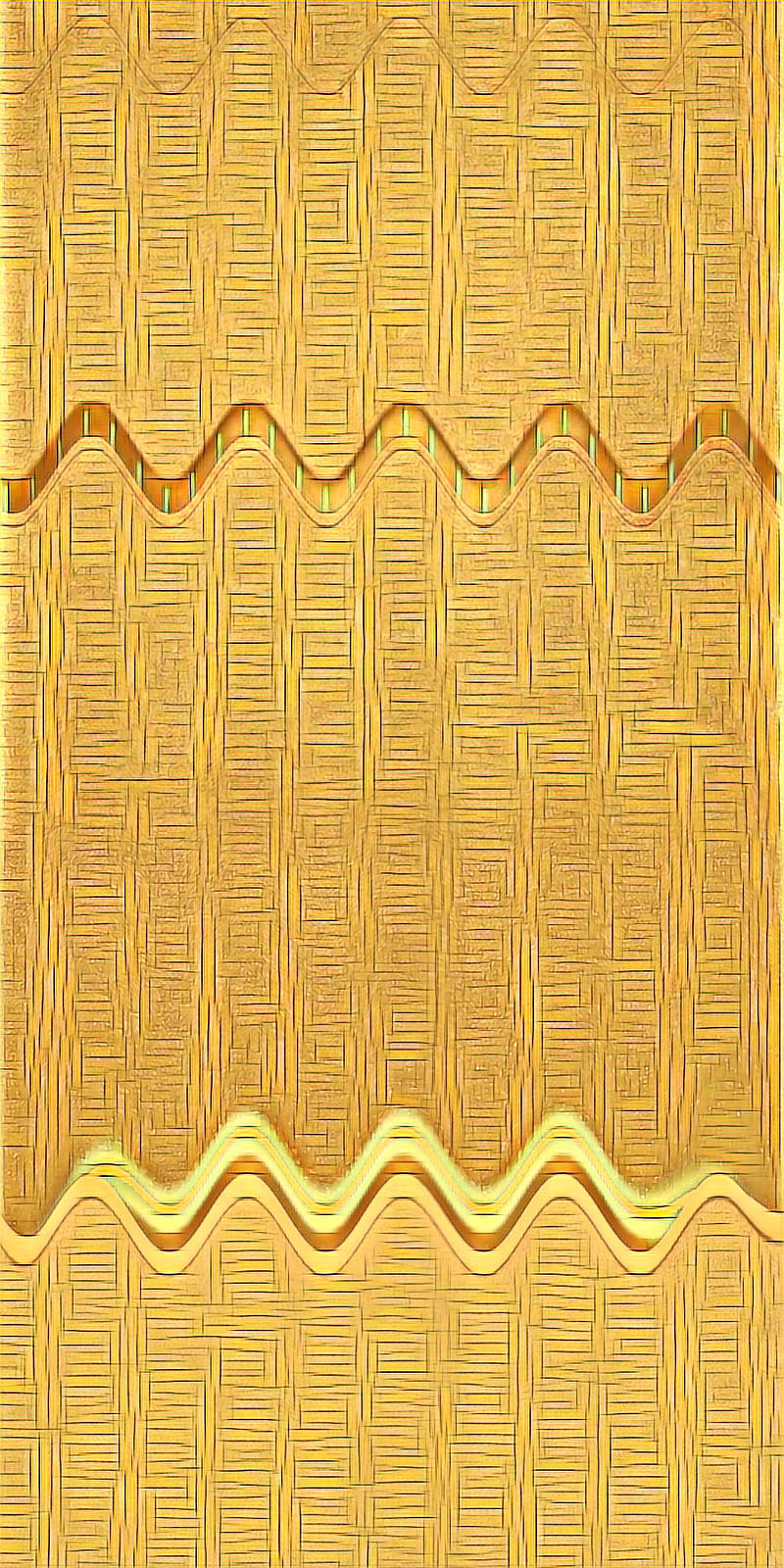 WAVES V15, abstract, audio, basket, colors, sound, wave, waves, weave, yellow, HD phone wallpaper