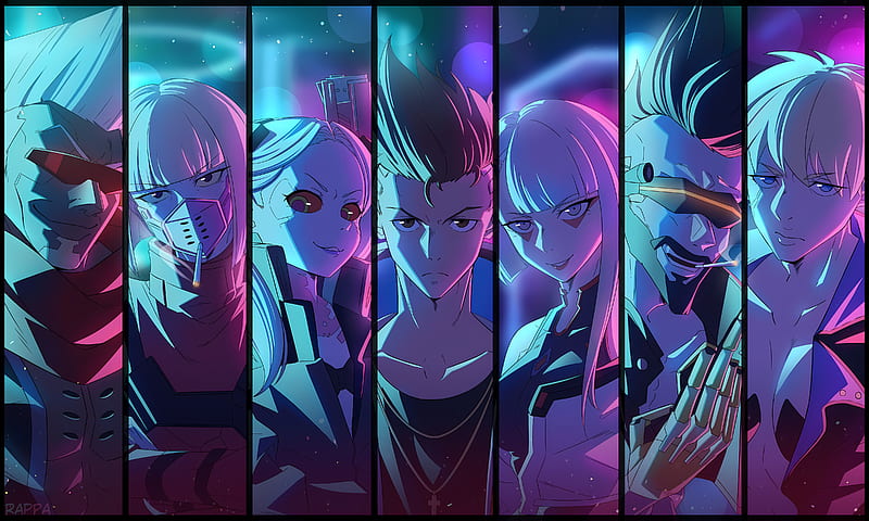 Anime Cyberpunk: Edgerunners HD Wallpaper by Lirseven