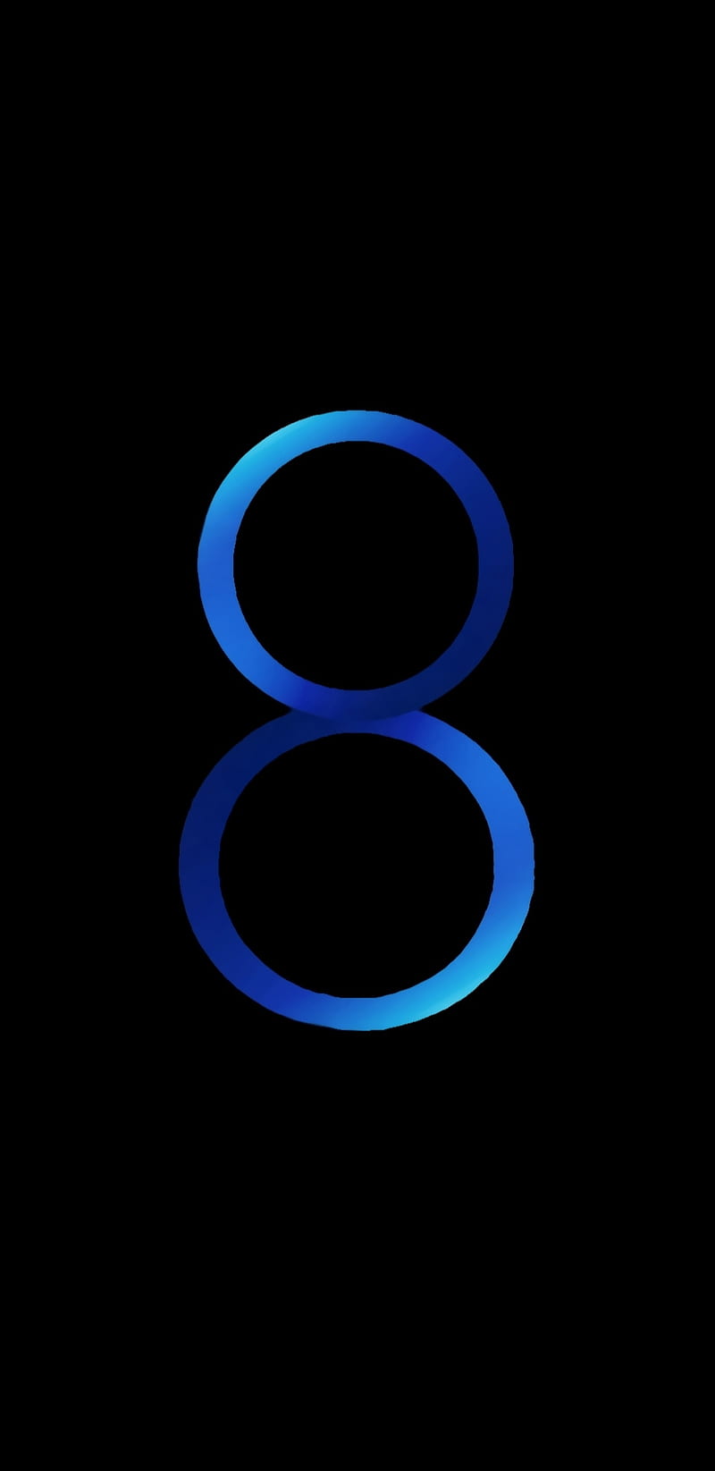 S8 s9 style, amoled, blue, 8, black