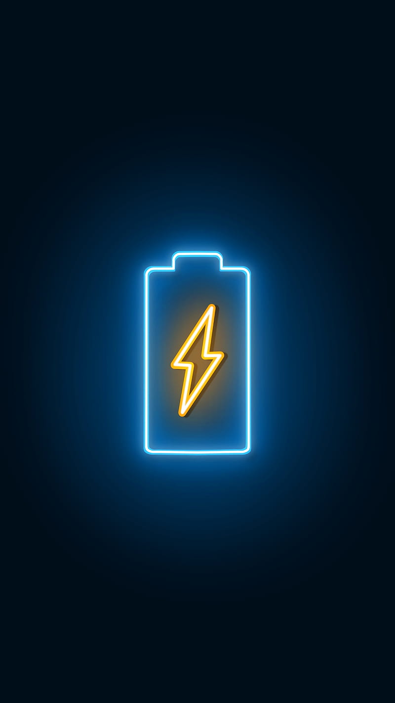 Download One Percent Red Battery Life Wallpaper | Wallpapers.com