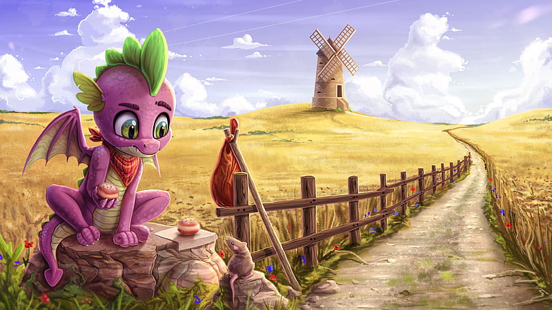 My Little Pony, My Little Pony: Friendship is Magic, Spike (My Little Pony), HD wallpaper