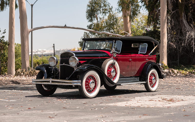 1930, Chrysler Series 77 Phaeton, retro cars, exterior, vintage cars, retro american cars, Chrysler, HD wallpaper