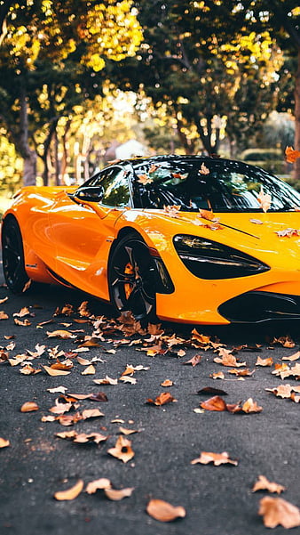 McLaren 720S, hypercars, 2019 cars, autumn, supercars, yellow 720S ...