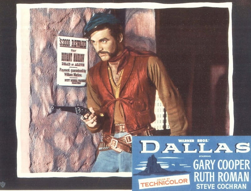 Classic Movies - Dallas (1950), Classic Movies, Ruth Roman, Dallas 1950 Movie, Steve Cochran, Gary Cooper, HD wallpaper