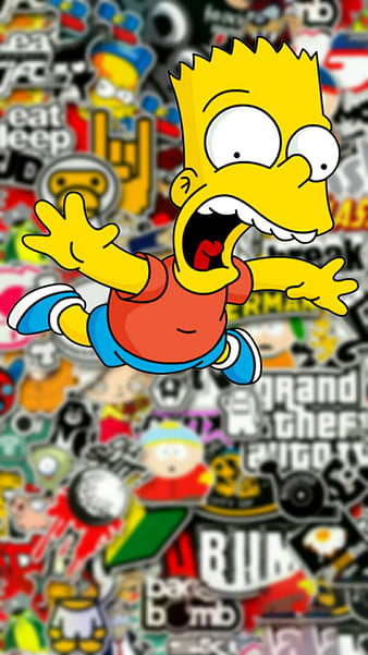 Download Bart Simpsons I'm Sad Wallpaper