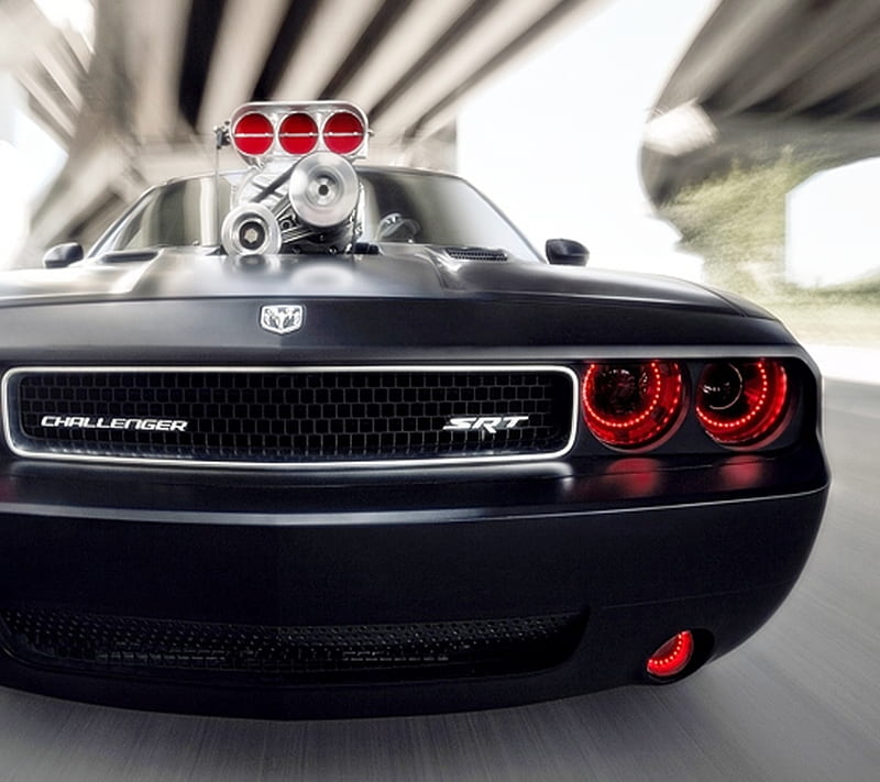 Dodge Challenger, auto, car, cool, fast, new, race, speed, vehicle, HD wallpaper