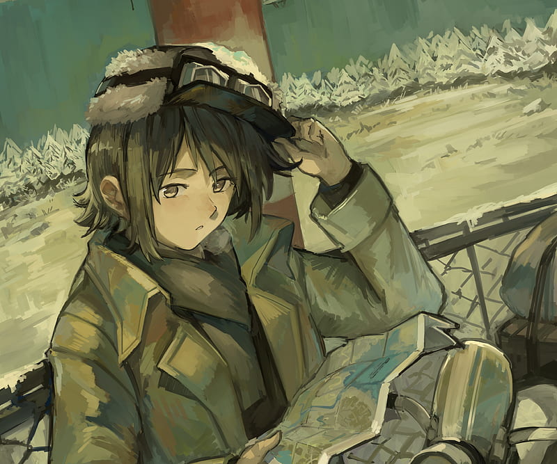 Anime Kino's Journey HD Wallpaper by Hisui Hitomi