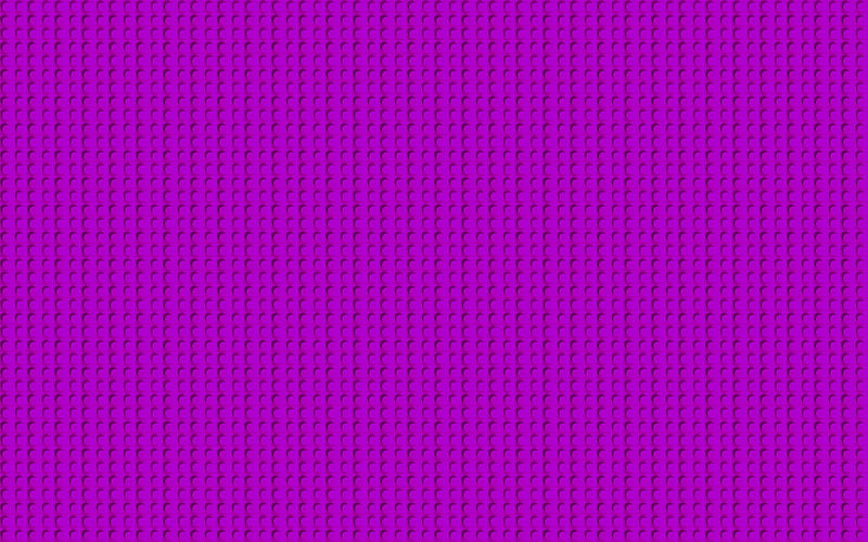 violet lego texture macro, violet dots background, lego, violet backgrounds, lego textures, lego patterns, HD wallpaper
