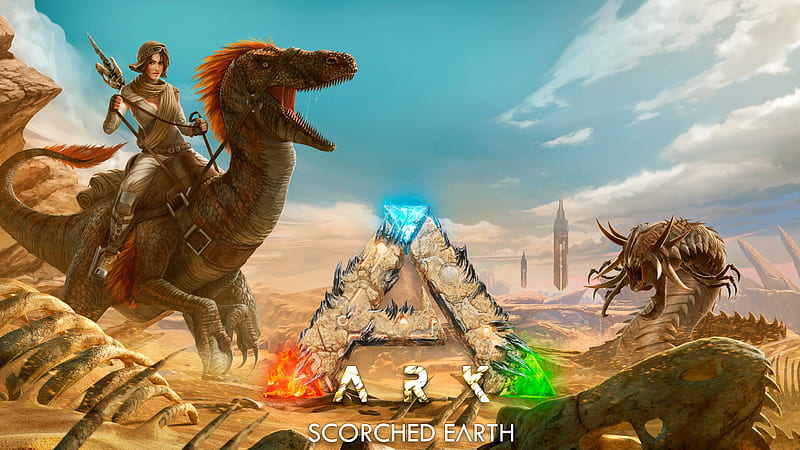 ARK, Scorched Earth, 2017, new games, HD wallpaper